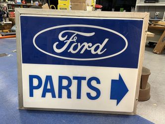 Ford Parts Dealership Sign