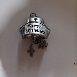 "Nurse On The Go" Charm/pendant