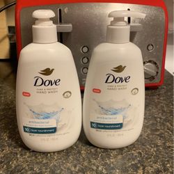 Dove Antibacterial Hand Soap-2 Items!($7.94+ Value )