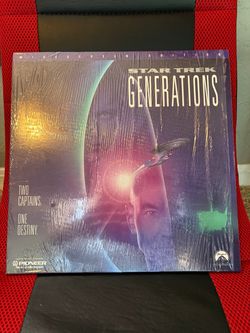 Star Trek Generations LaserDisc Widescreen Edition