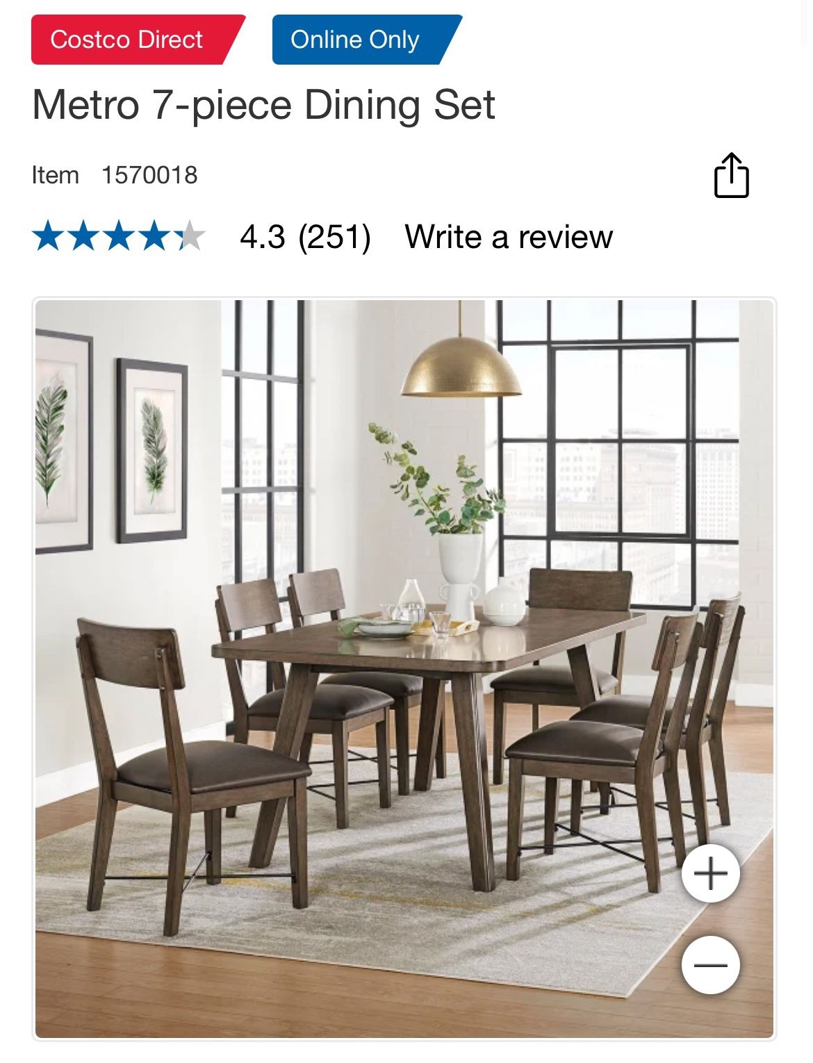 Wood Dining Set