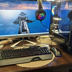 Complete gaming Setup, Intel i7, Gaming Keyboard/Mouse & Headset Included!!
