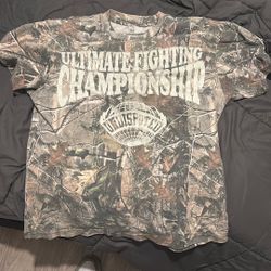 Camo UFC tshirt