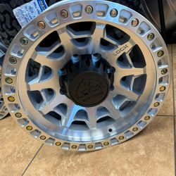 Lock Off-road Wheels 8x170 17x9 Machine Polish All 4