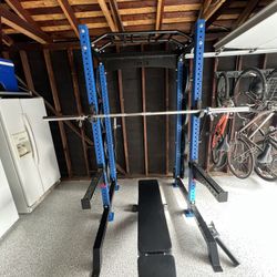 SQUAT RACK/ HR1000/ VESTAFITNESS/ WEIGHTS/ BARBELL/ BENCH/ GYM EQUIPMENT/ FREE DELIVERY 🚚 