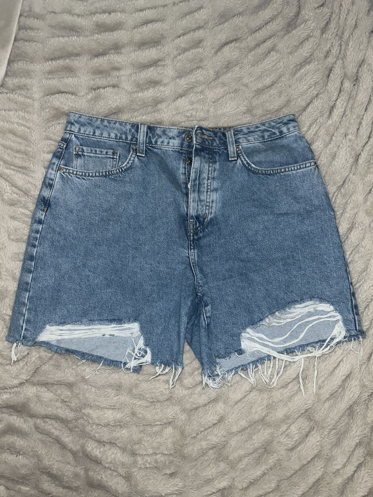 Forever 21 High-Waisted Denim Shorts