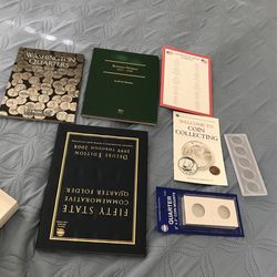Coin Albums And Collecting Kit