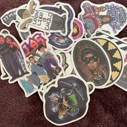 FOOSGONEWILD Skateboard Stickers (18)