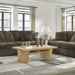 Aylesworth Chocolate Living Room Set (Sofa, loveseat, Sectional options