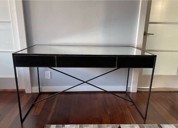 Restoration Hardware Gramercy Mirrored Desk