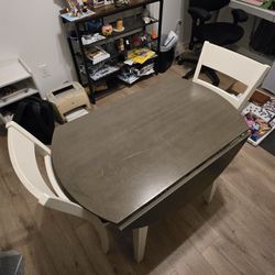 Dining Table + Two Chairs