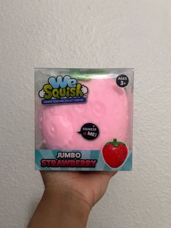 We Squish Jumbo Strawberry 🍓🩷