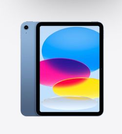 Apple iPad Blue Aluminum Tablet