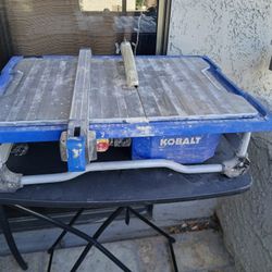 Kobalt 5 -Amp 7-in -Blade Wet Tabletop Tile Saw
Item Model #KWS-B7-20