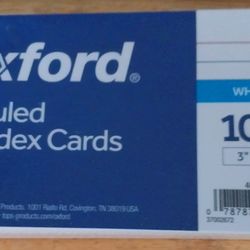 Brand New 100 Index Cards