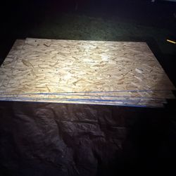 11 Sheets 7/16th OSB Plywood
