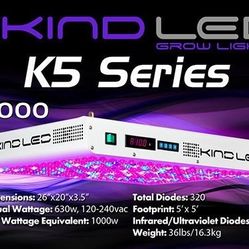 Kind Led 1000w Grow Lights 