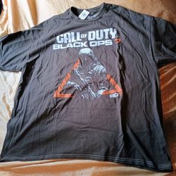 RARE New Call Of Duty Black Ops 7 Mens XL Shirt 