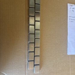 Accent Tiles Nickel Plated