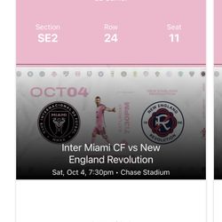 INTER MIAMI VS NEW ENGLAND REVOLUTION 