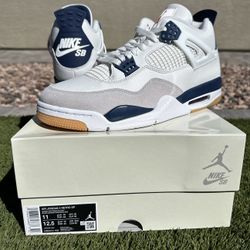 Nike Air Jordan 4 Retro SB Navy NEW/RECEIPT SIZE: 11 $380 FIRM FIRM ONLY!! NO TRADES!