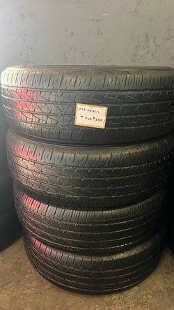 🛞SET OF 4 USED TIRES🛞 225/65/17 FIRESTONE