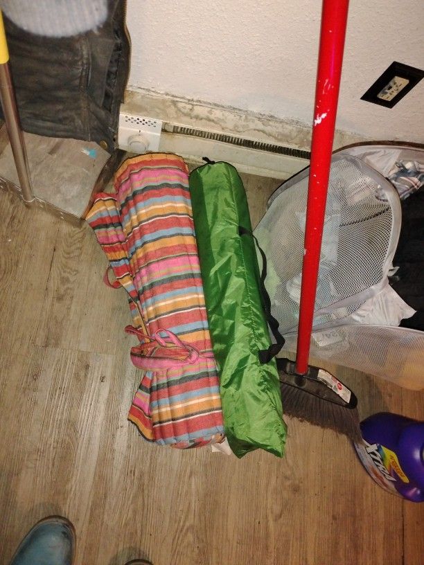 Two Person Tent An A Roll Out Cloth Rollout Layon Pad