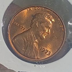 1973 Penny- Mint Condition 