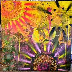 Original Hand Painted Canvas Painting Artwork Abstract Large Piece