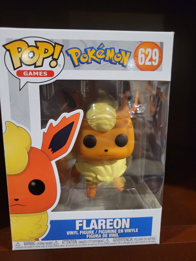  Pokémon  629 Funko Pop Flareon