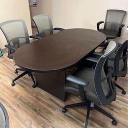 Conference Room Table And Chairs