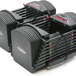 Powerblock Pro 50 Dumbbells W/Kettlebell Handle