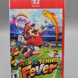 brand new sealed nintendo switch 2 mario tennis fever 