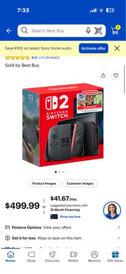 Nintendo Switch 2 Never Opened