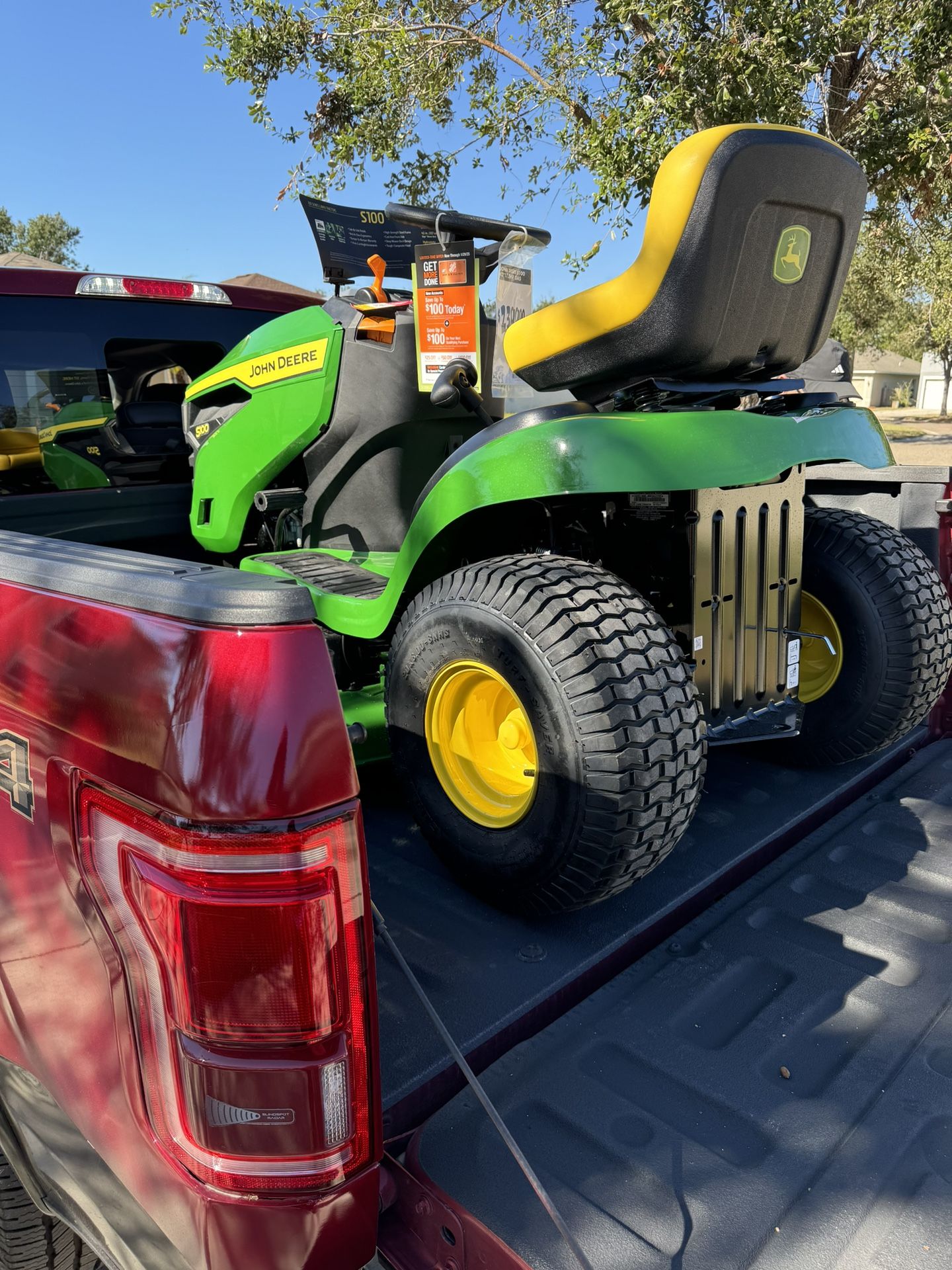 Brand New John Deere S100