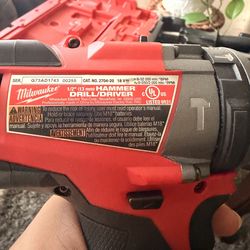 Milwaukee 1/2” Hammer Drill