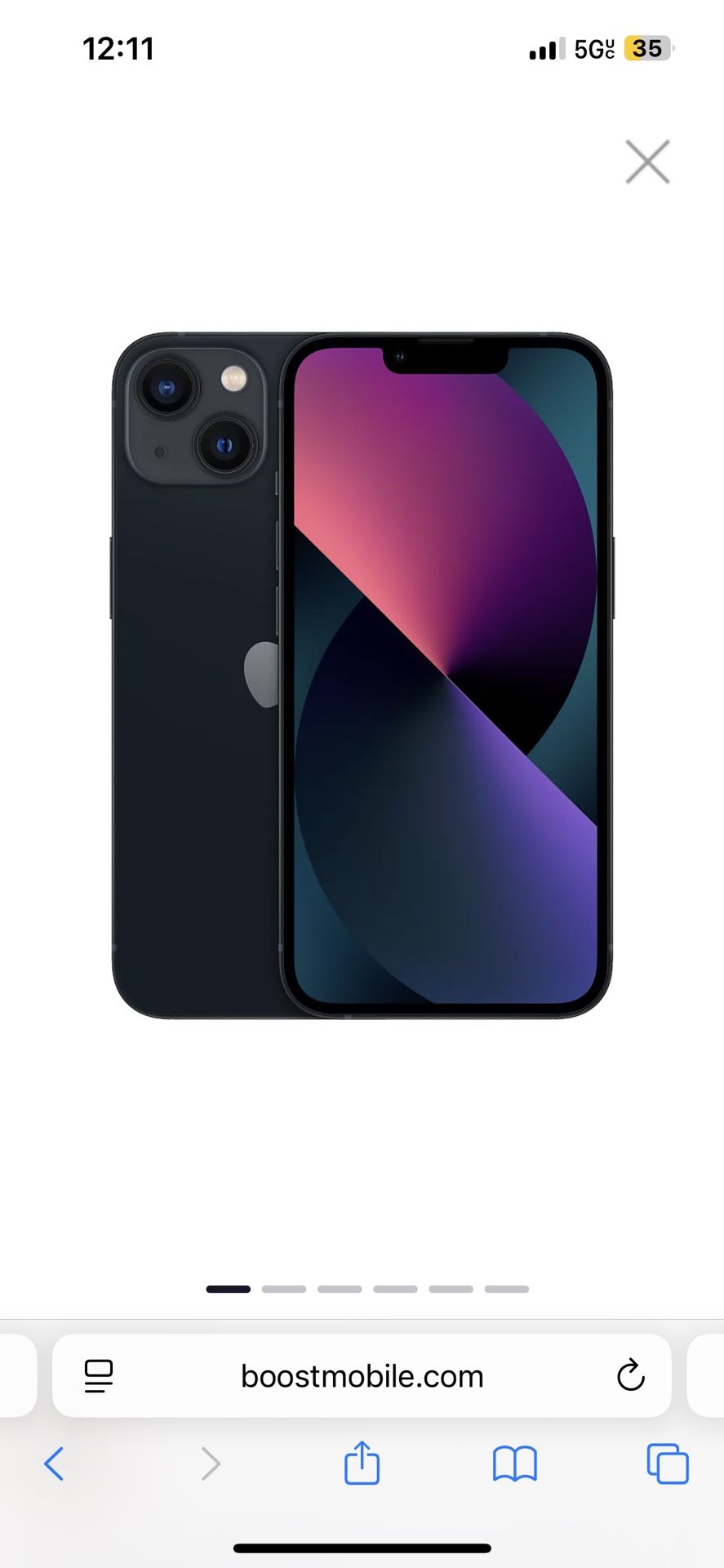 iPhone13 Midnight