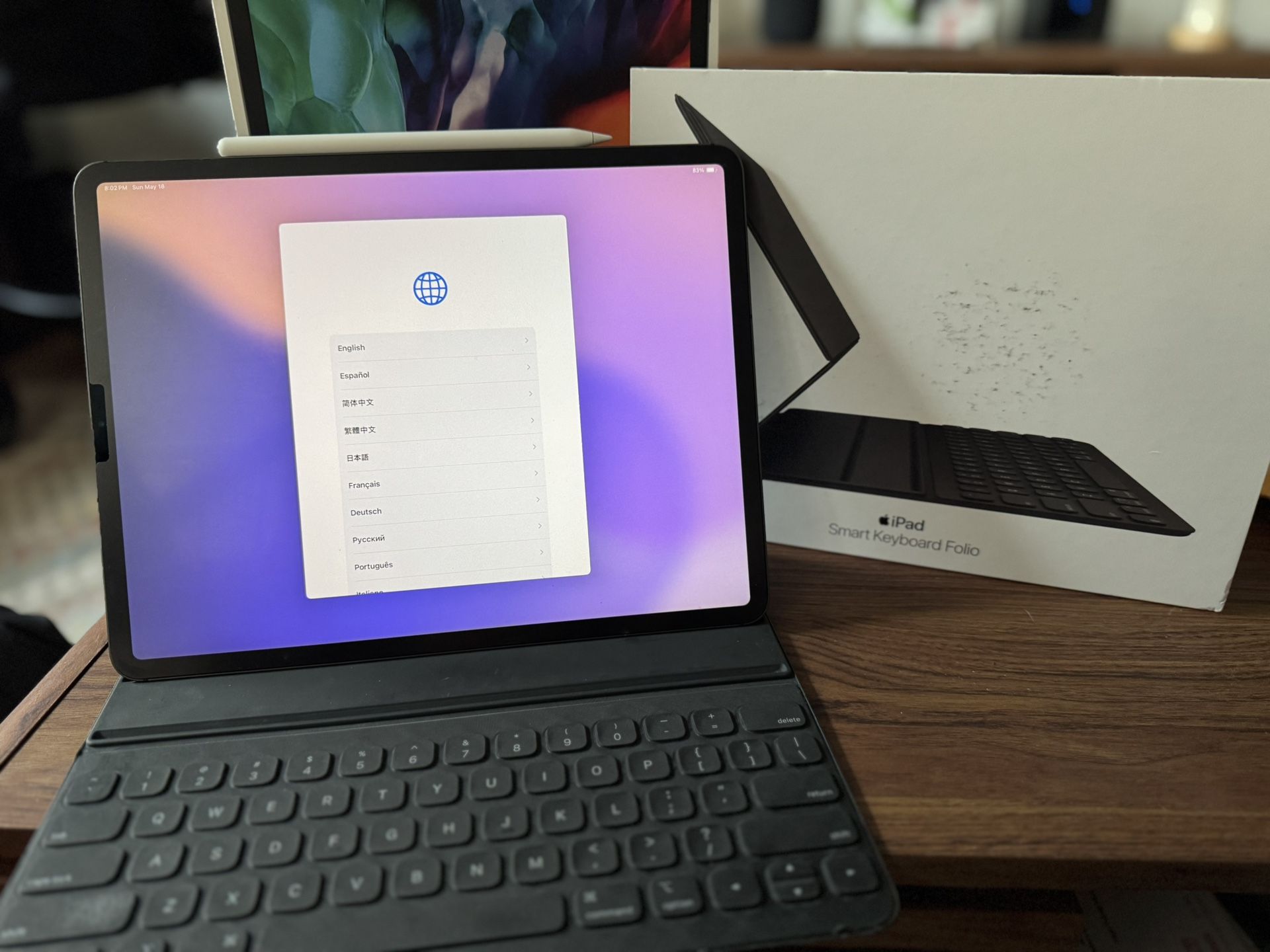 12.9” iPad Pro 256GB 2020 Model Cellular +Wifi