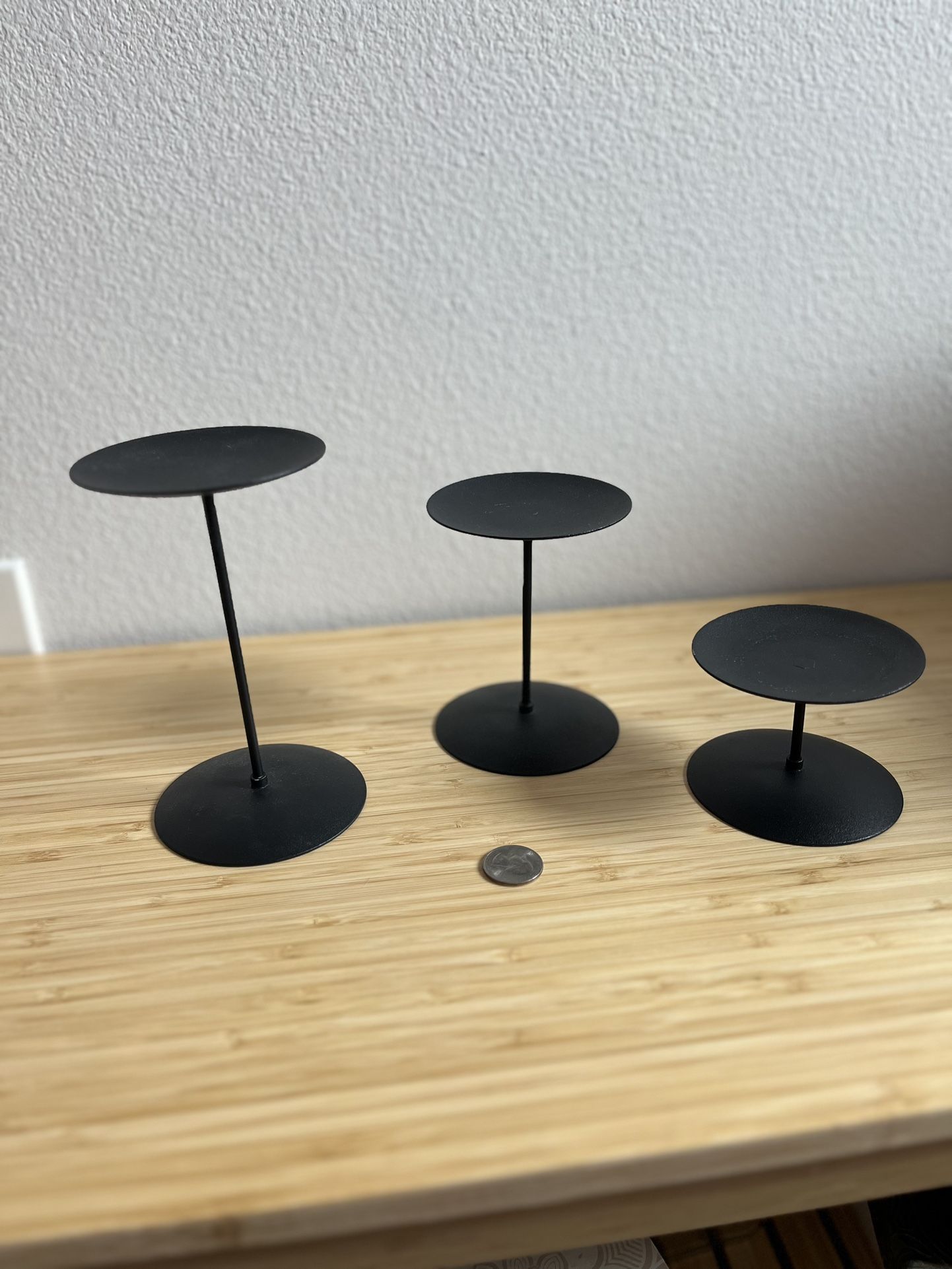 3 Different Height Candle/decoration Holders 