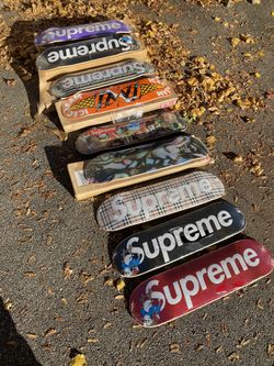 Supreme Decks 9 Decks Total NWT LOT