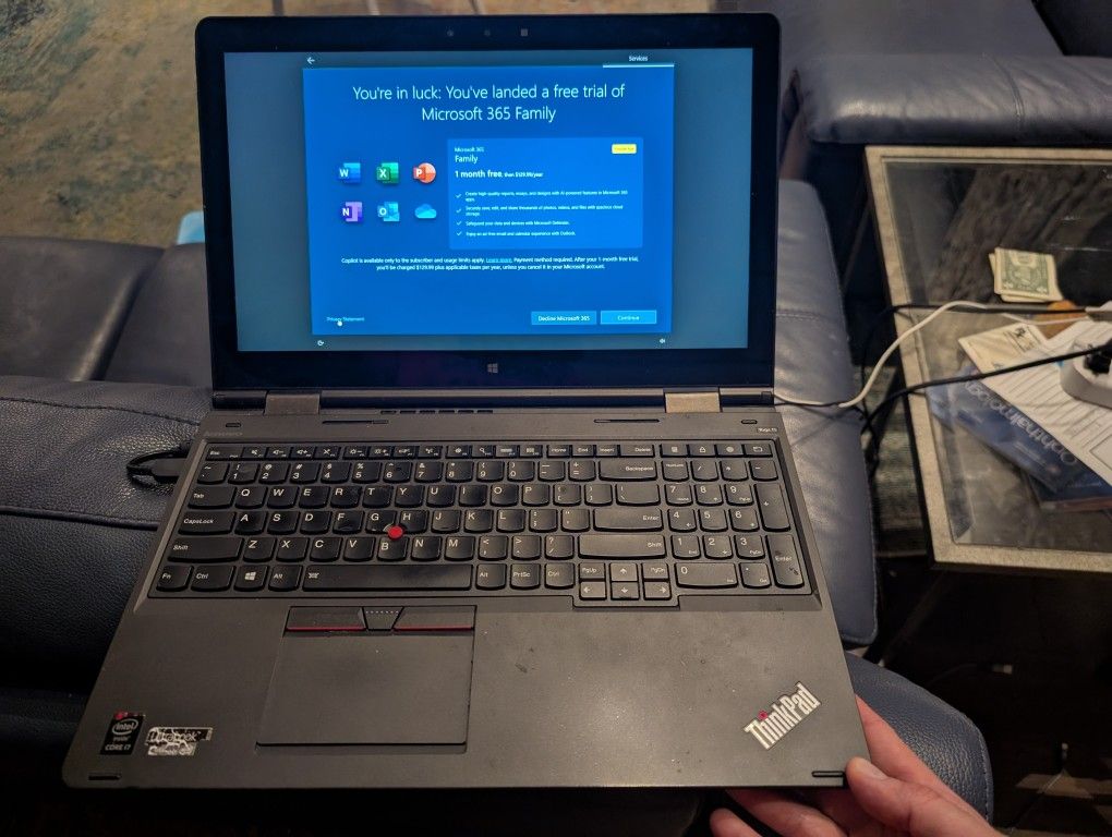 Lenovo ThinkPad Yoga 15 Windows Laptop Computer