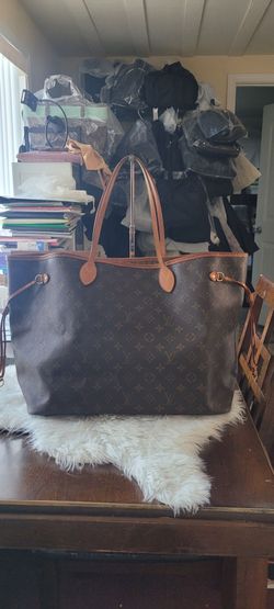Louis Vuitton Monogram Neverfull GM SIZE TOTE BAG-USED(PRE-LOVED)