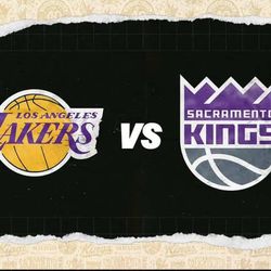 Lakers vs Kings (4 Tickets)