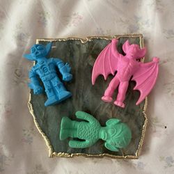 Vintage Monster Erasers