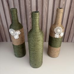 Handmade Decorated Bottles 