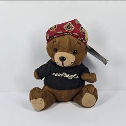 1997 Harley Davidson Motorcycles ROAMER Brown Teddy Bear Plush 6" Banana Stuffed