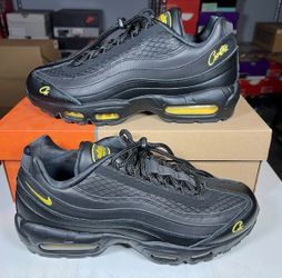 Size 10 - Men's Corteiz x Nike Air Max 95 SP Honey Blacks FB2709-003 & Dust Bag