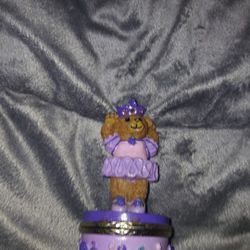 Girls Bear Ballerina Trinkent Box $5