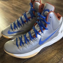 Mens Nike KD 5 Birch Sneakers 2013 Size 8 (554988-200)