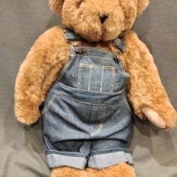 Vermont Teddy Bear Company Complete Companion Boy Bear Fully-Jointed 15"
